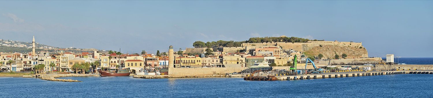 Crete coastline towards Heraklion