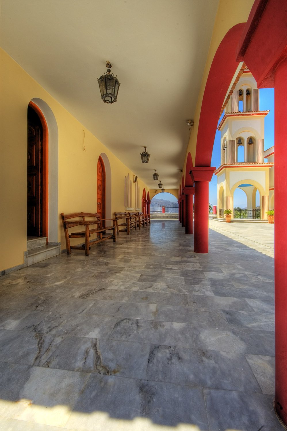 Spili village in Crete