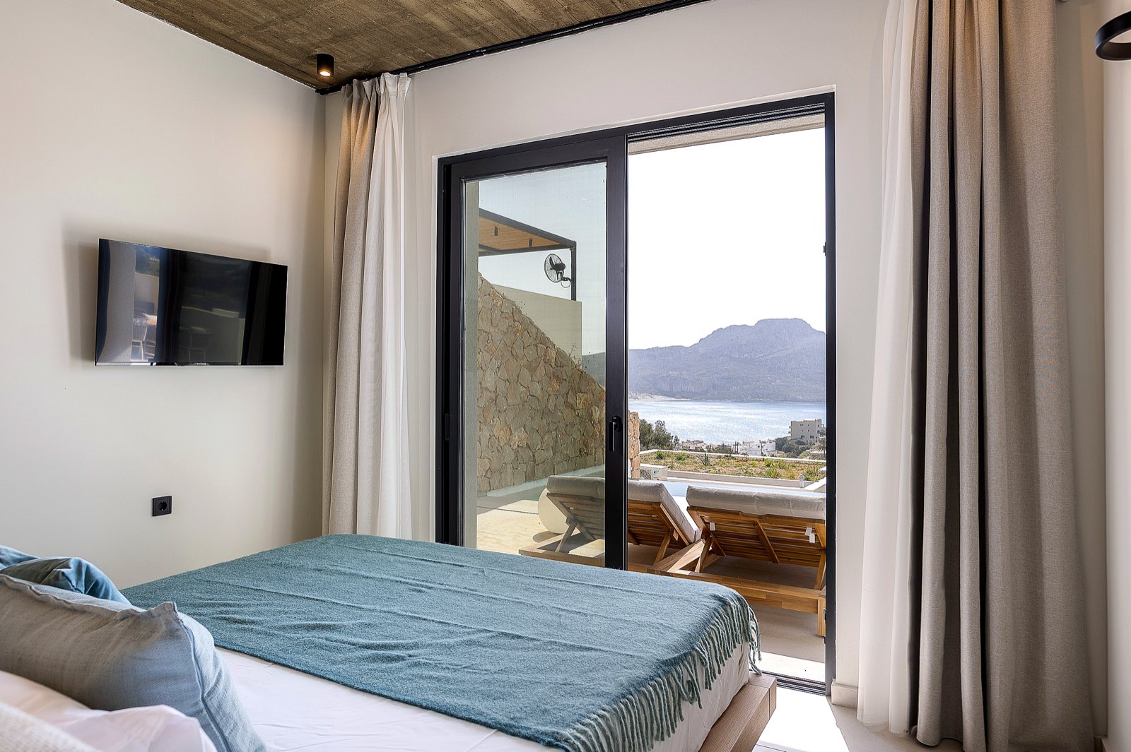 Sea view from the bedroom
