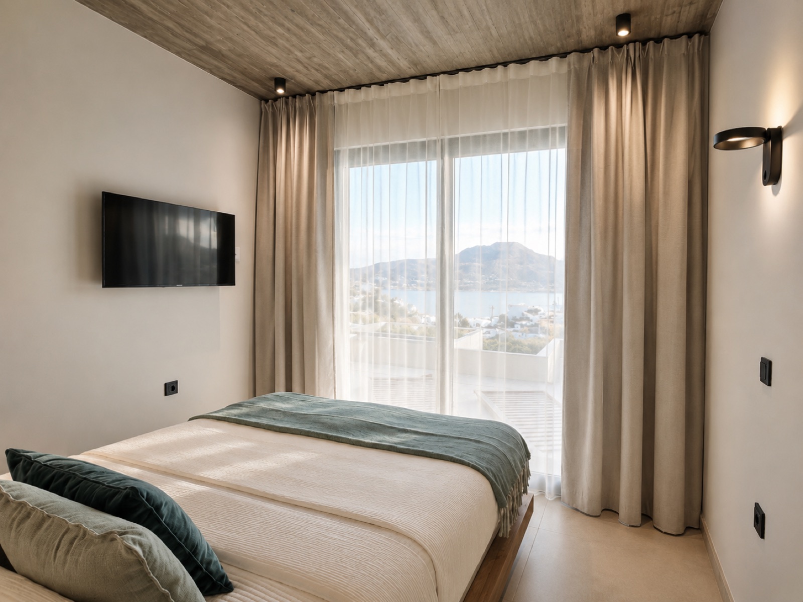 Sea view from the bedroom