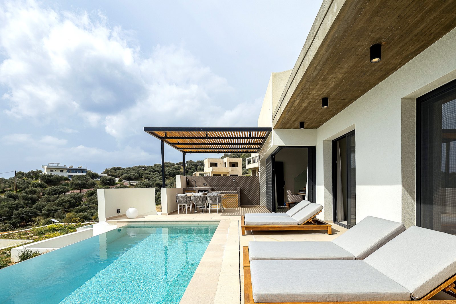 Exterior of The Infinisea villa