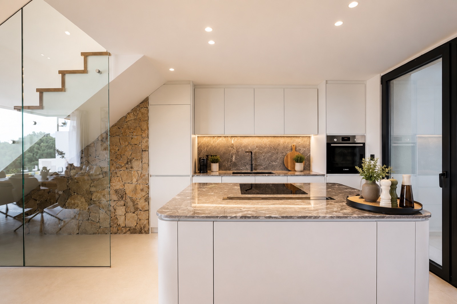 Fully equipped kitchen
