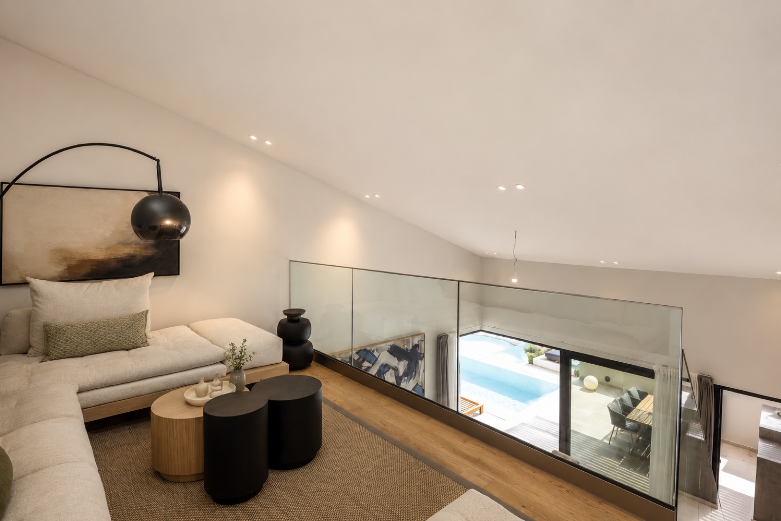 Bright living room